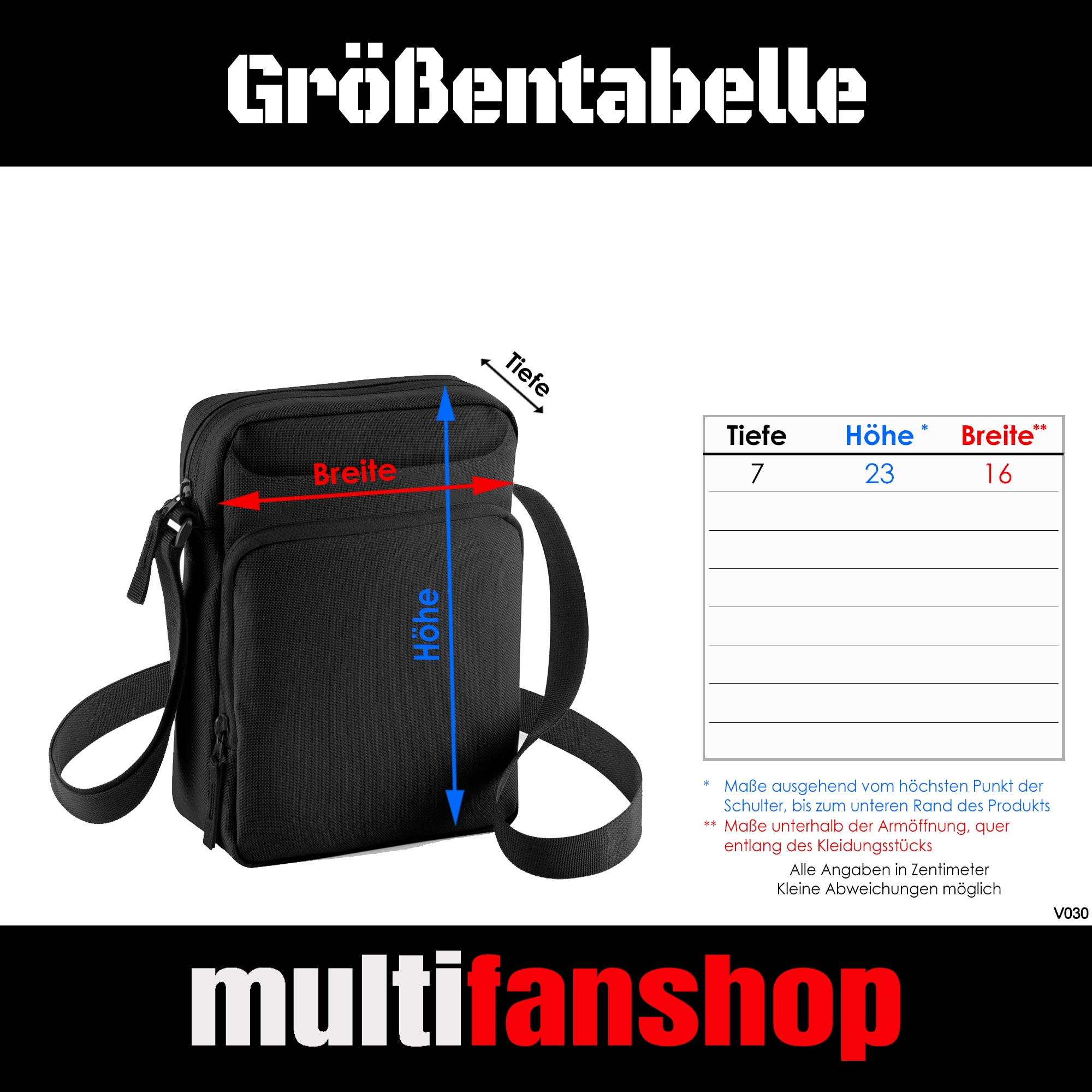 multifanshop® Umhängetasche - Leverkusen - Herzschlag