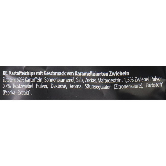 Potato Chips Caramelised Onion, 130 G von Chazz