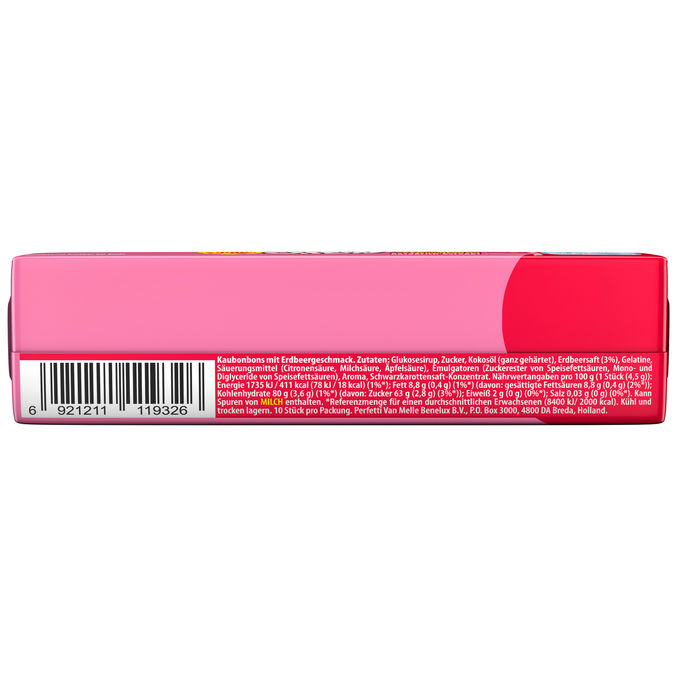 Chupa Chups Kaubonbon Erdbeere, 45g von Chupa Chups