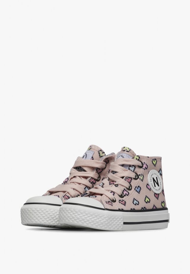 NATURINO YLFAS.Sneakers aus Stoff, Rosa