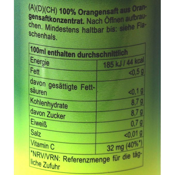 Happy Day Orange, 12er Pack (EINWEG) zzgl. Pfand, 12 x 0,33L von Rauch