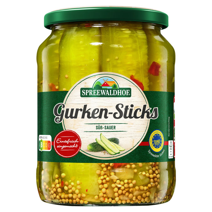Gurkensticks, 360g von Spreewaldhof