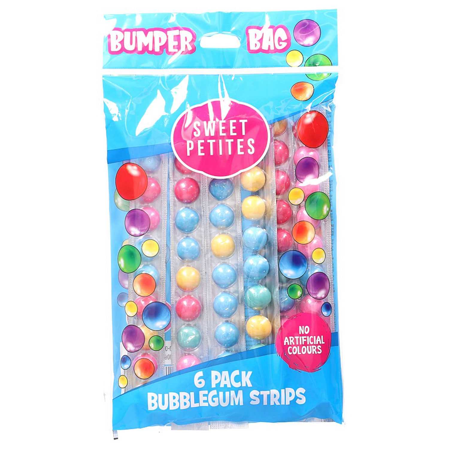 Bunte Kaugummikugeln 6 Stangen 180 g