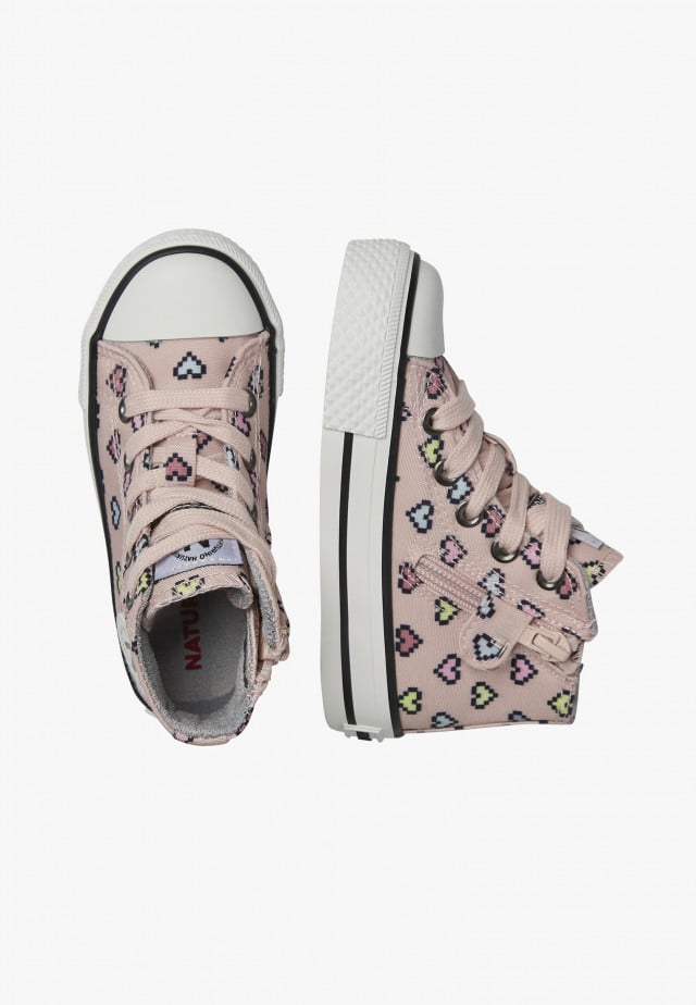NATURINO YLFAS.Sneakers aus Stoff, Rosa