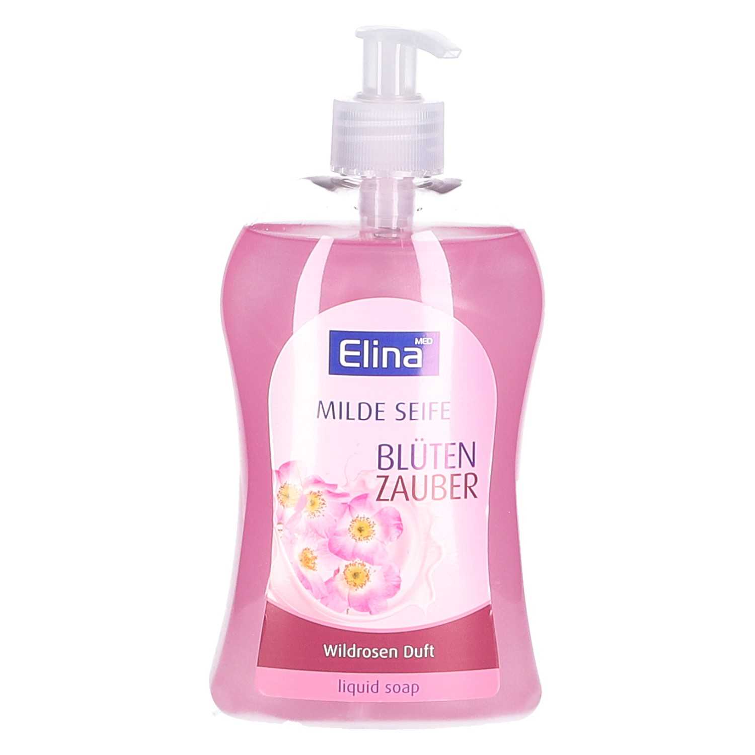 Elina Milde Flüssigseife Blütenzauber im Spender 500 ml