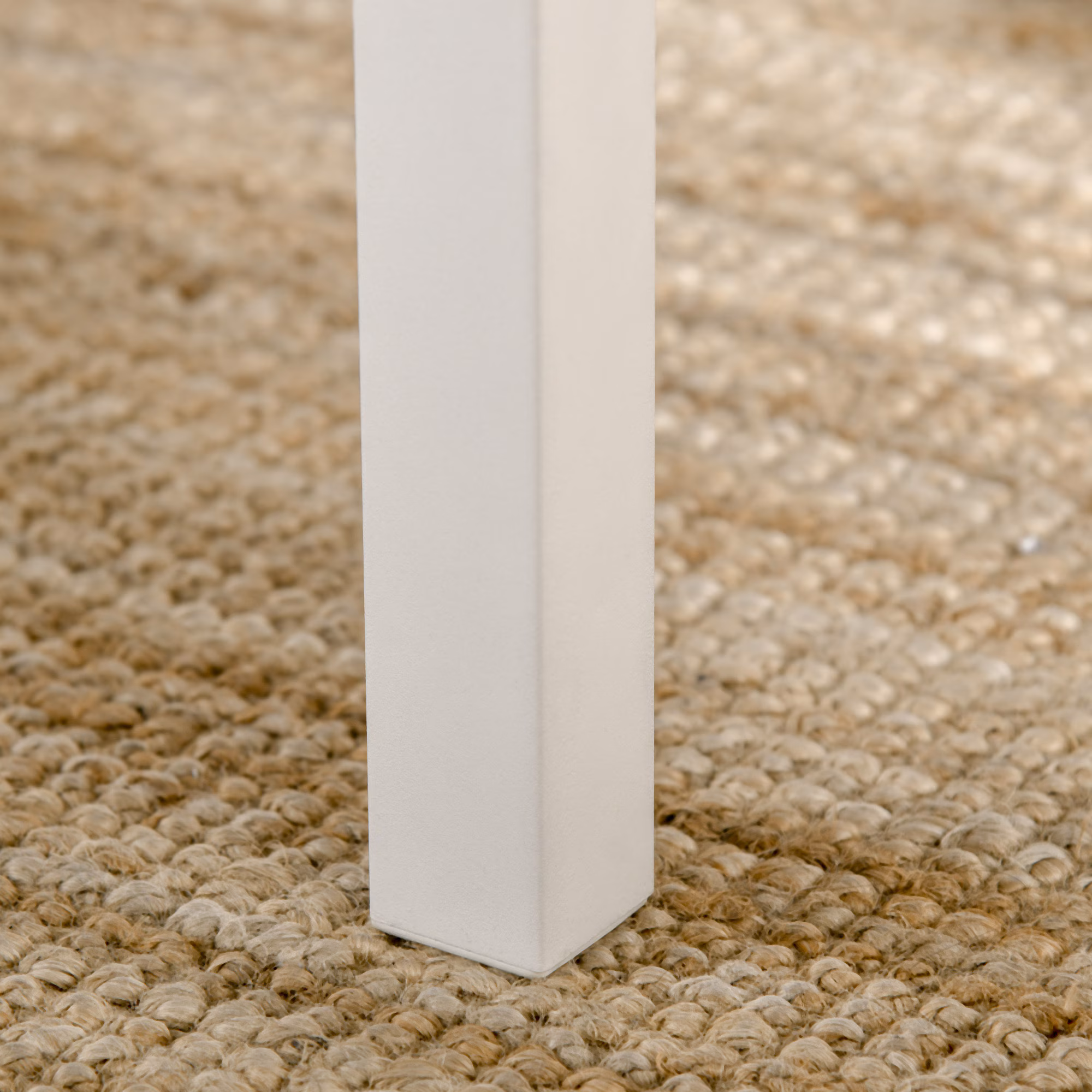 HOMCOM Essgruppe mit Stahlrahmen weiß, natur 110L x 70B x 75H cm