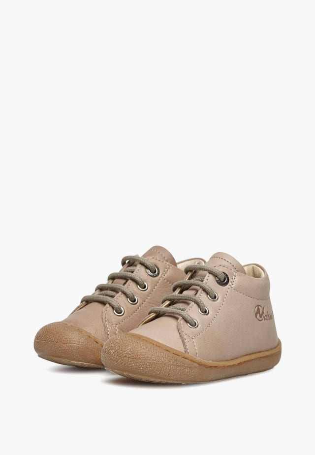 NATURINO COCOONLauflernschuhe aus Nappaleder, Taupe