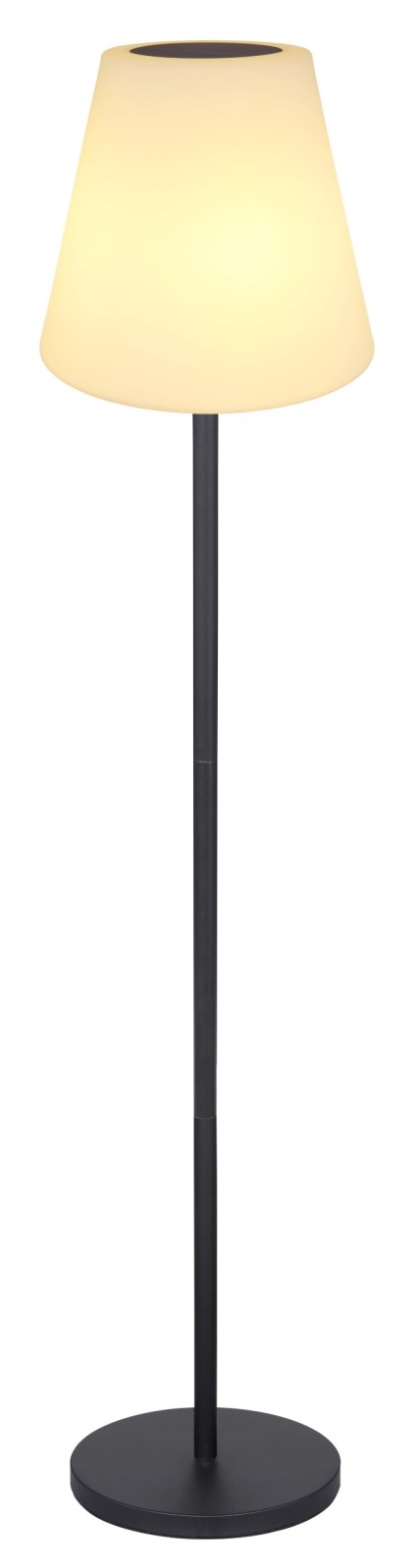 Solarleuchte - schwarz - 150 cm