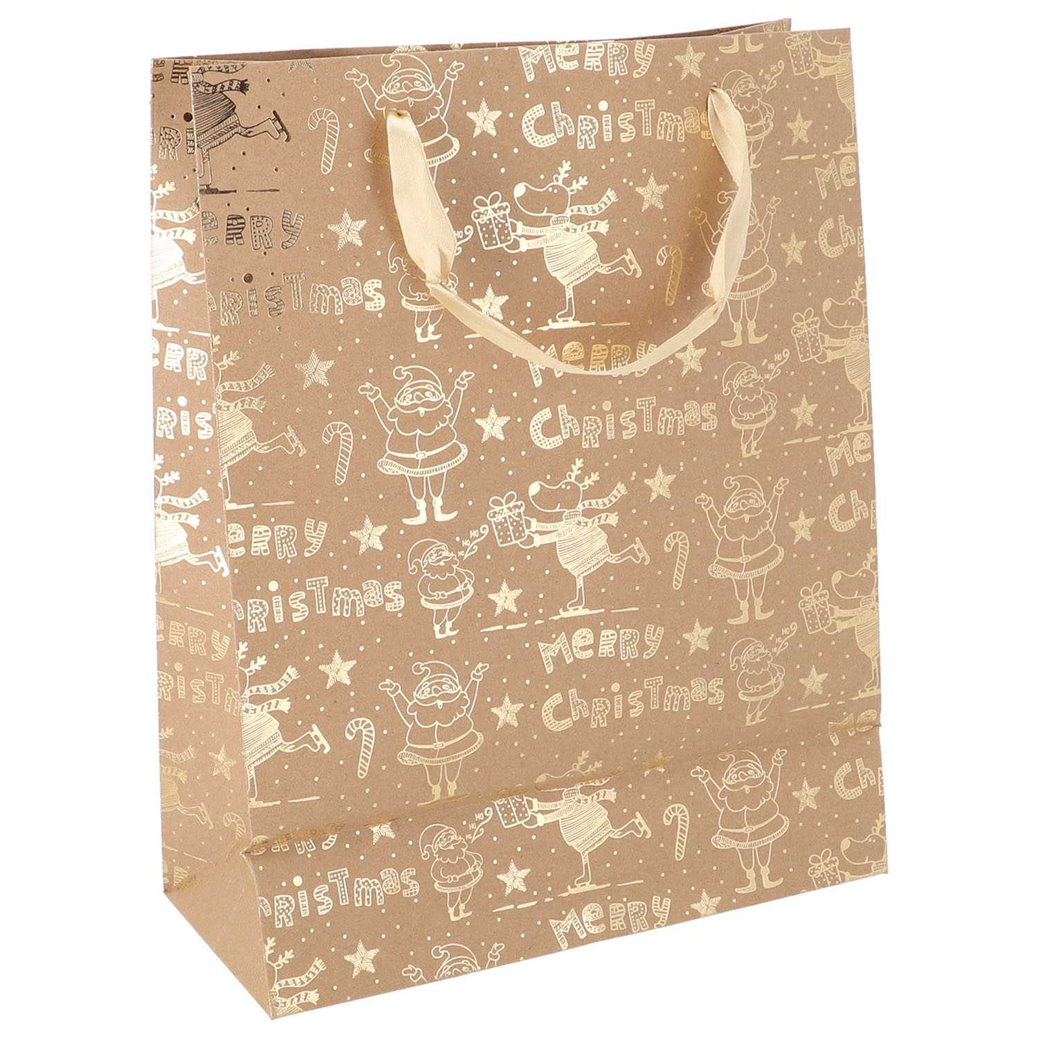 Geschenktüte A4 WH Kraft 3fach