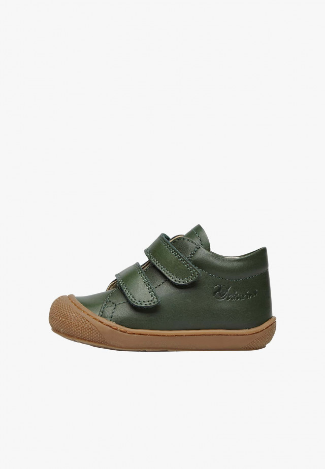 NATURINO COCOON VLLauflernschuhe aus Nappaleder, Dunkelgrün