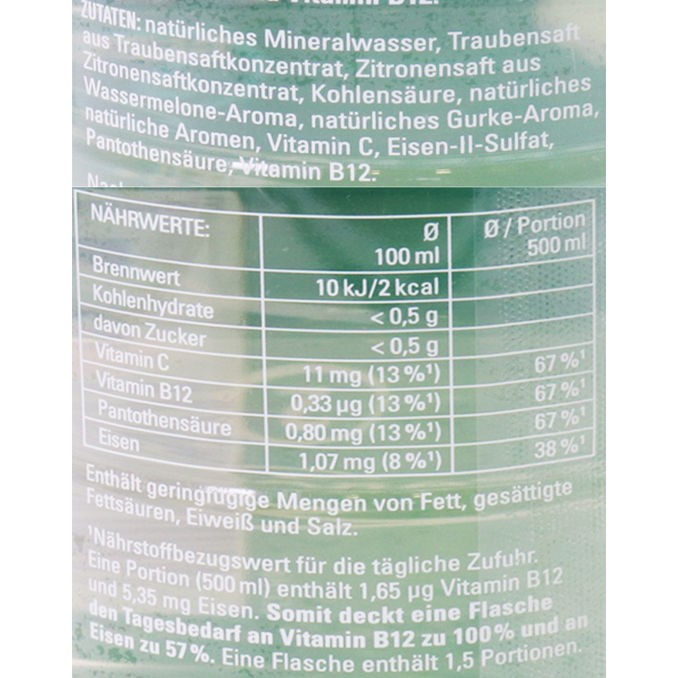 Mind Water, 6er Pack (EINWEG) zzgl. Pfand, 6x0,75L von Hohes C