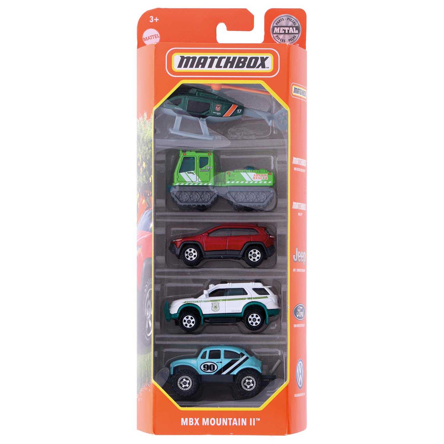 Matchbox Auto-Set Maßstab 1:64 5er