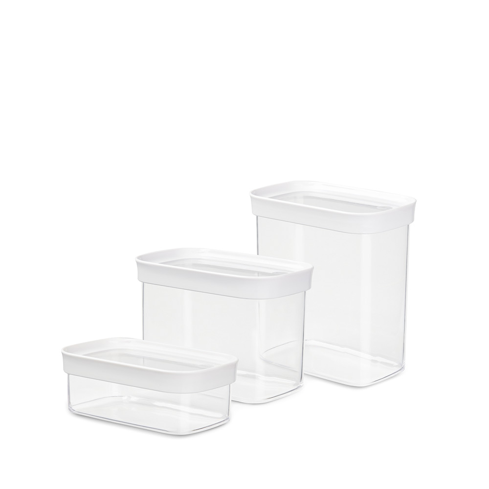 OPTIMA 3er Set Trockenvorratsdosen