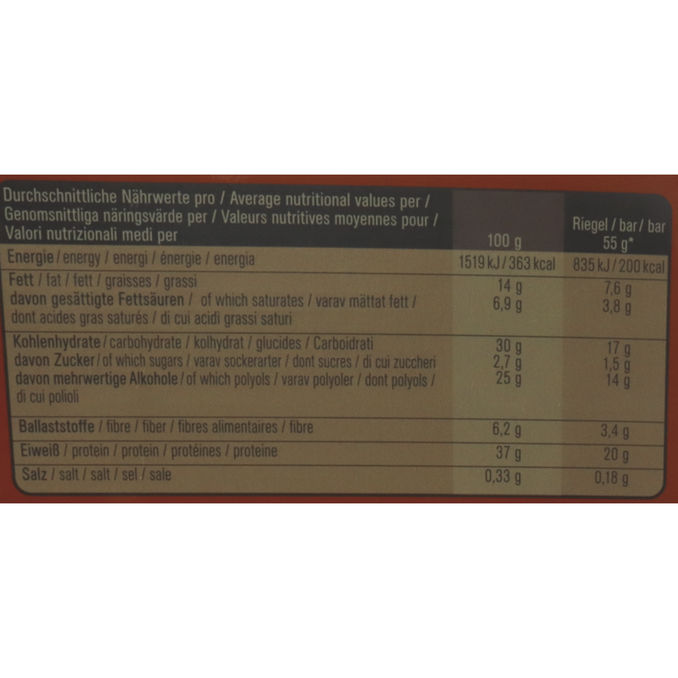 Protein Riegel Strawberry, 12er Pack, 12 x 55g von Chiefs