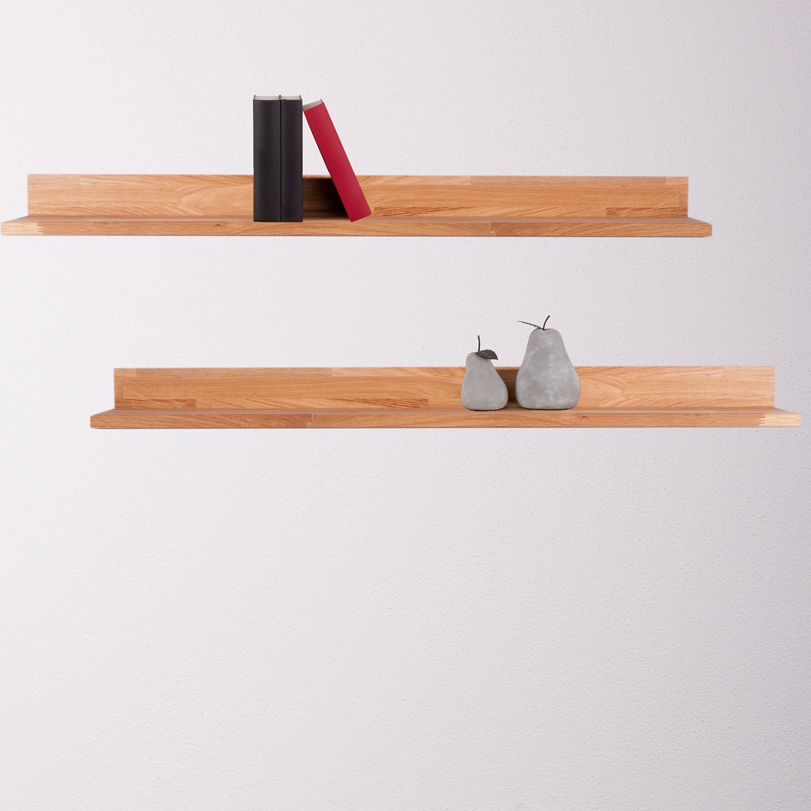 Wandboard KALLE - Eiche massiv - 100 cm
