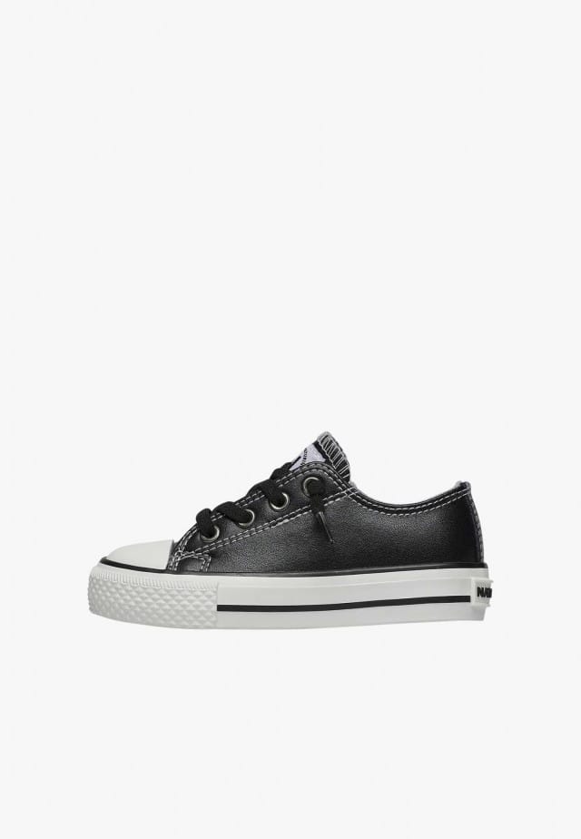 NATURINO AYASY.Sneakers aus Leder, Schwarz