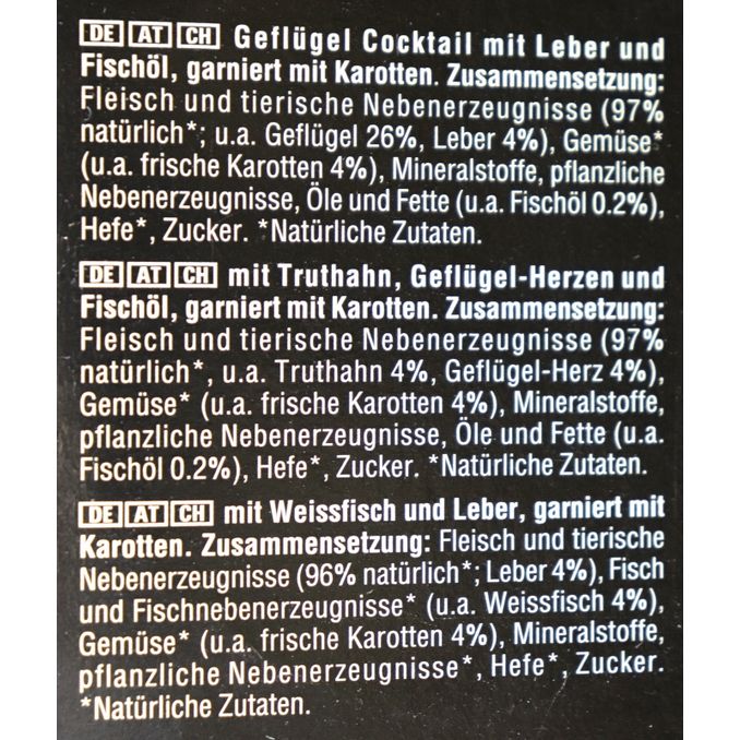 Katzenfutter Nature's Collection in Pastete Feine Vielfalt, 6er Pack, 6 x 400g von Sheba