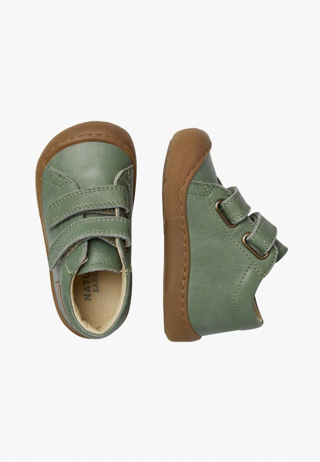 NATURINO AMUR VLBarfußschuhe aus Leder, Salbei