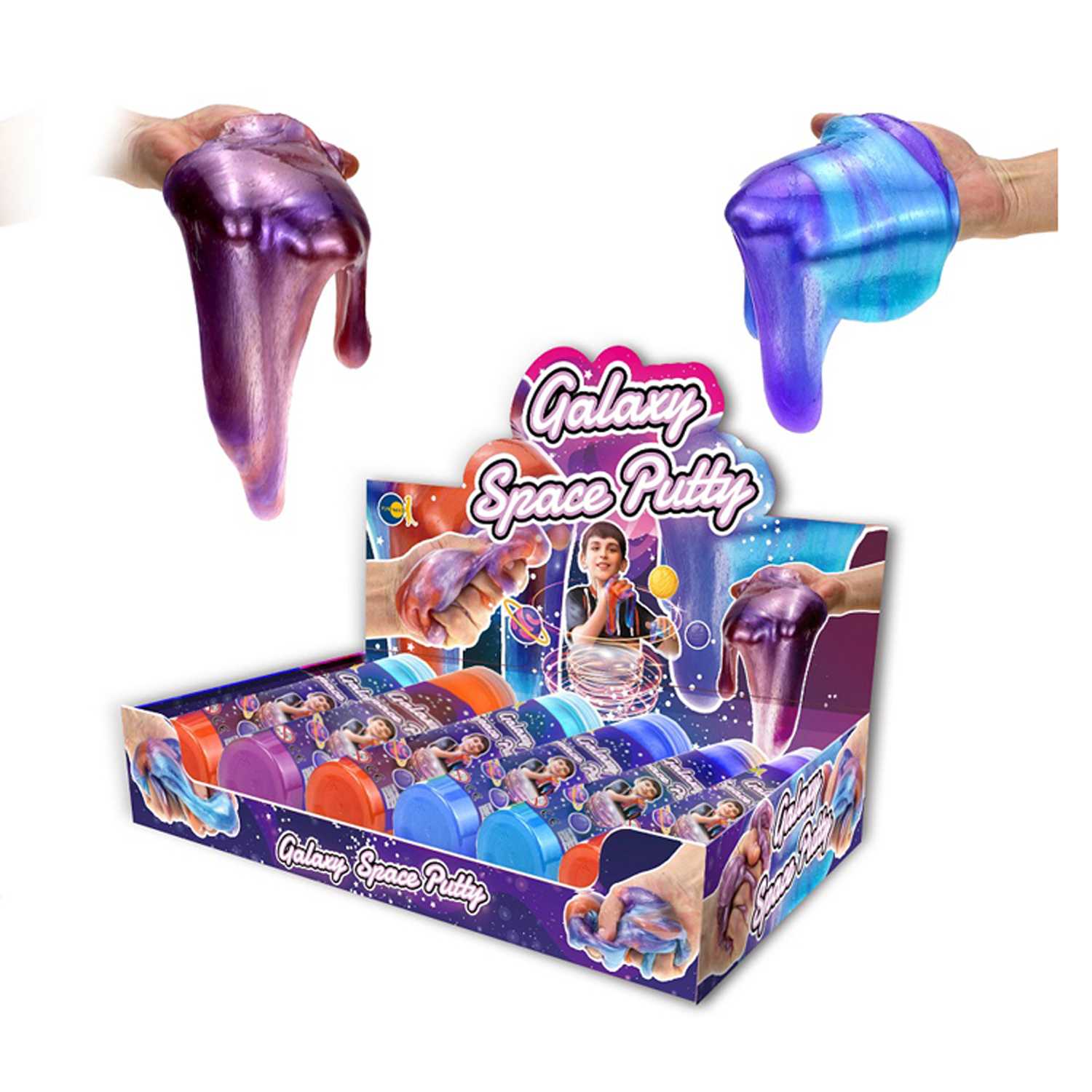 Rainbow Glitzer Putty Schleim 440g