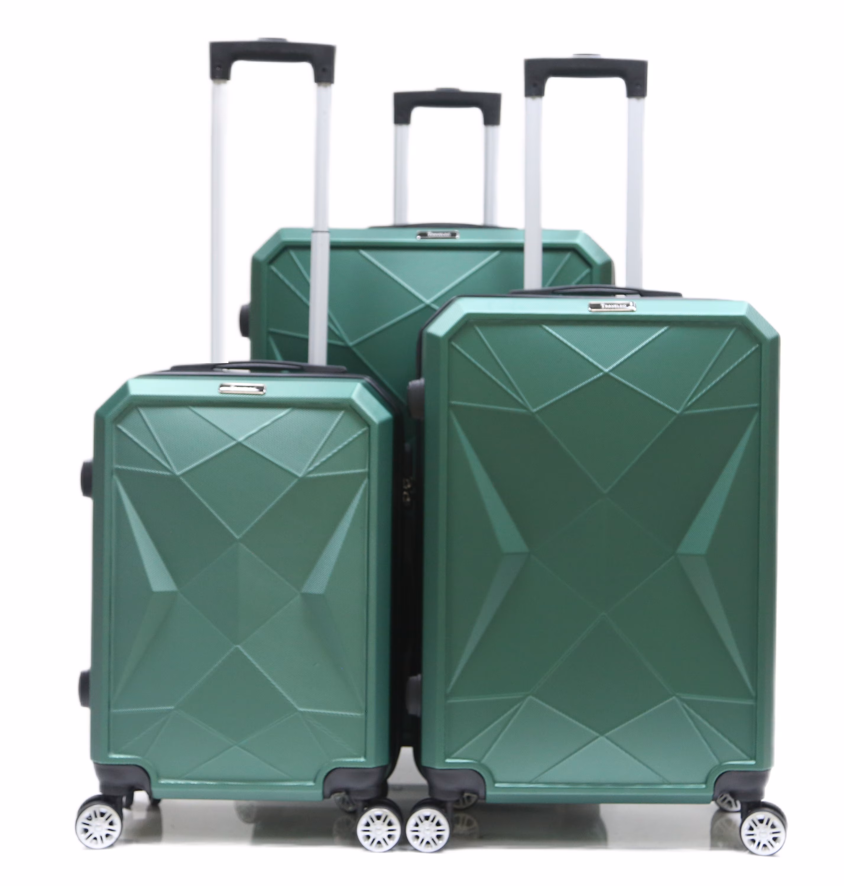 Reisekoffer ABS-03 Koffer 3-teilig Hartschale Trolley Set Kofferset Ha