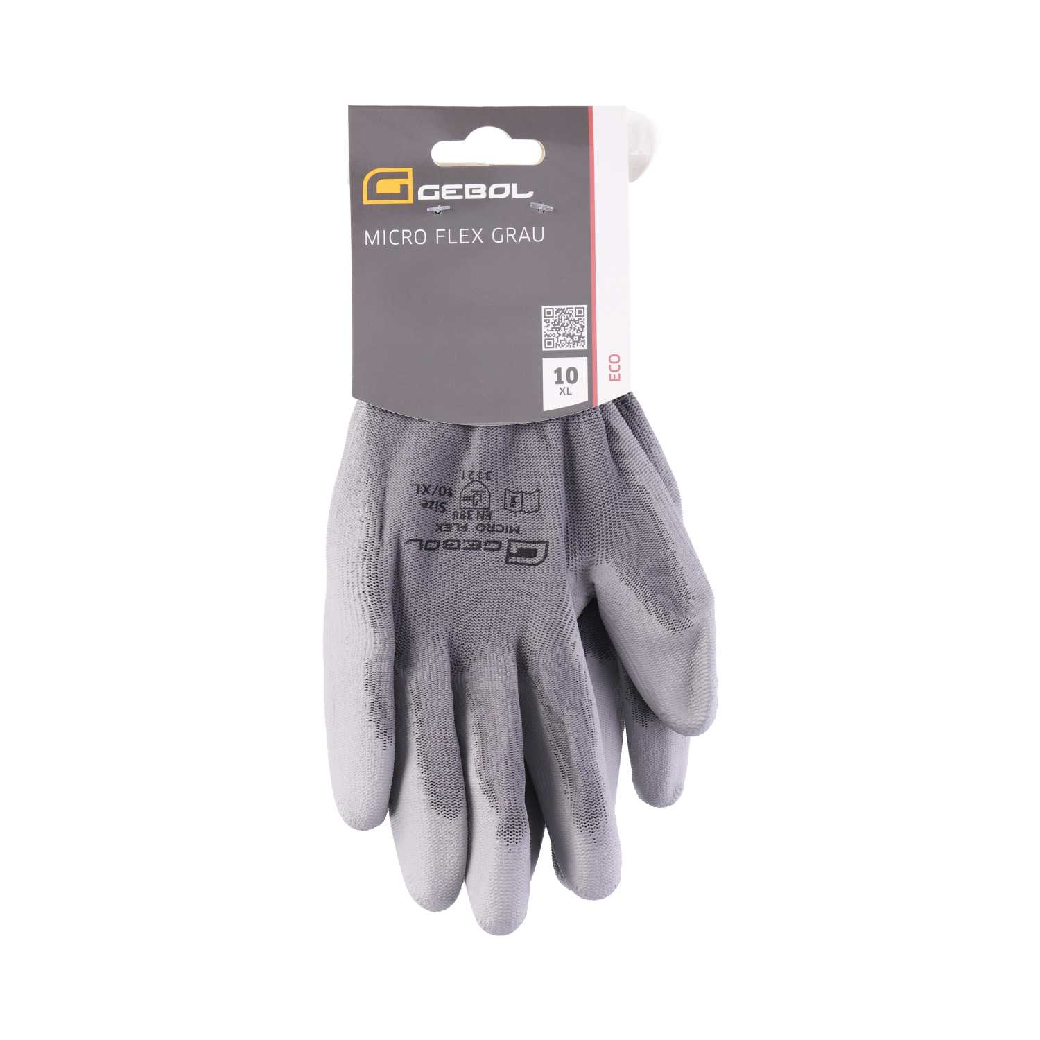 Arbeitshandschuhe Micro Flex grau, Größe 10