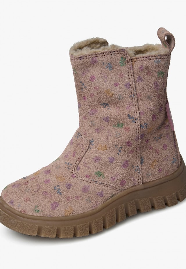 NATURINO PUKAK ZIP WP.Stiefel aus Leder, Rosa