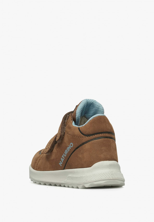 NATURINO PARPAR WPSneakers aus Veloursleder, Cognac