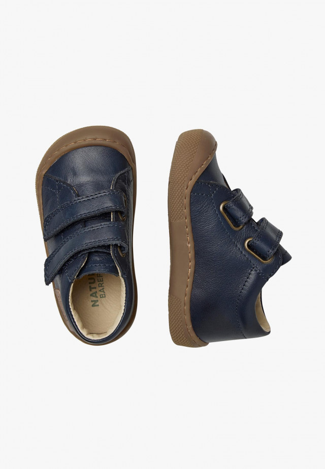 BAREFOOT AMUR VLBarfußschuhe aus Leder, Marineblau