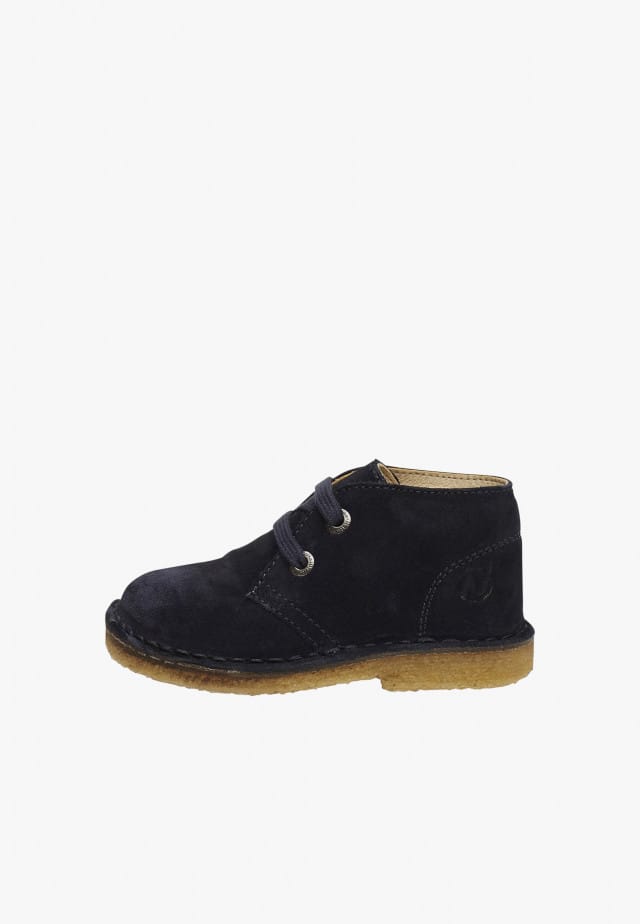 NATURINO MILKYDesert Boots aus Veloursleder, Blau