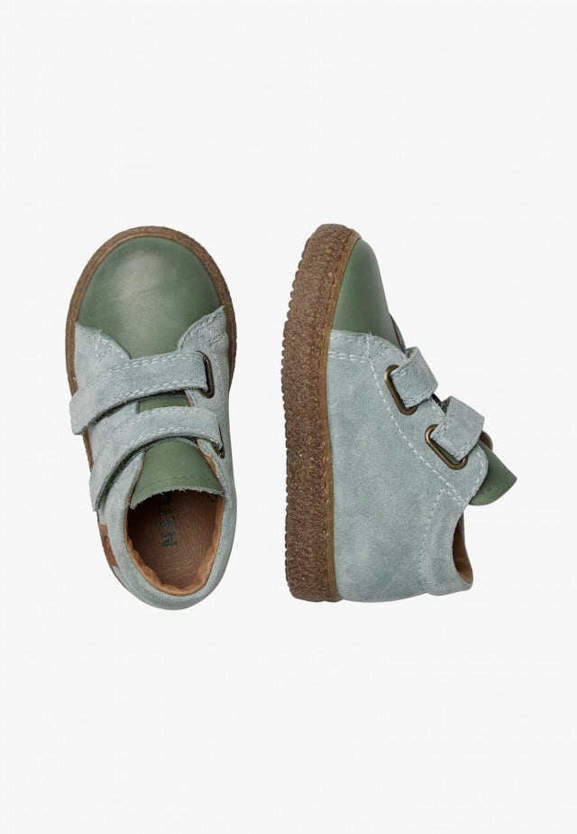 NATURINO ALBUS VLSneakers aus Nappa- und Veloursleder, Salbei