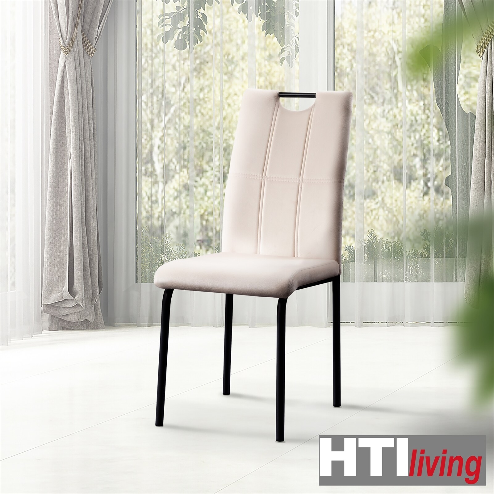 HTI-Living Stuhl Denton Velvet Creme