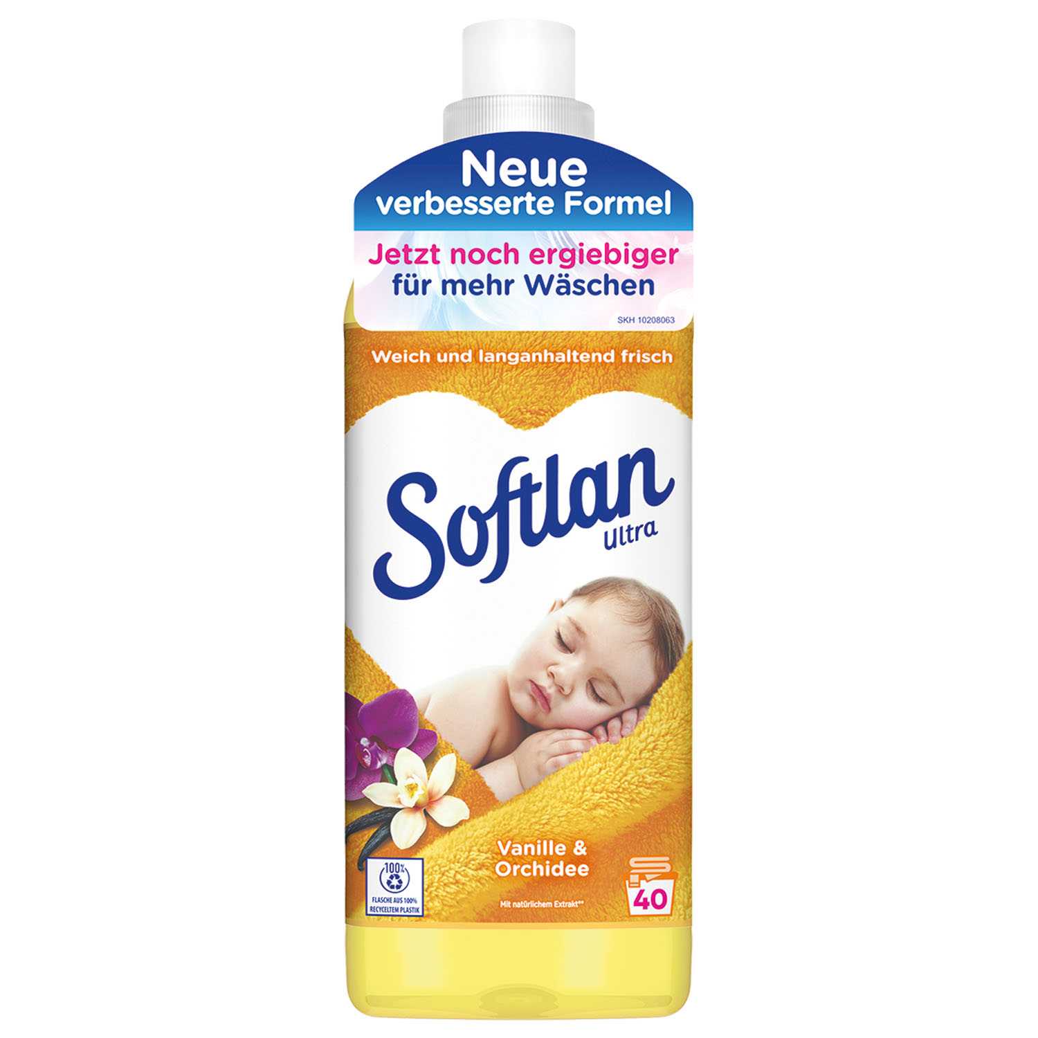 Softlan Weichspüler Vanille & Orchidee 40 WL 1 Liter
