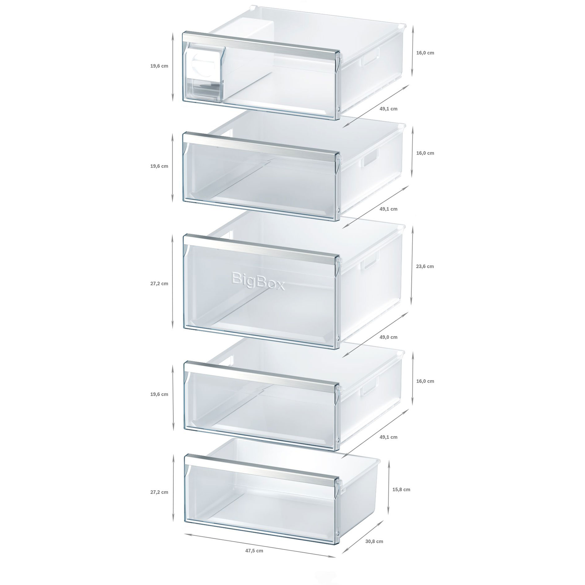 SIEMENS Gefrierschrank GS58NAWCV - weiß - C