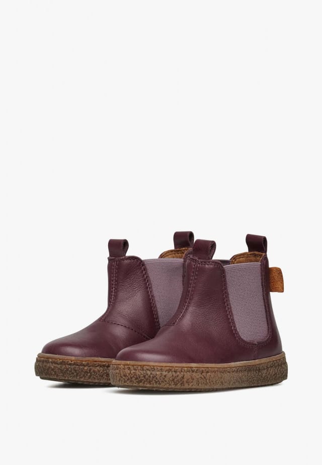 NATURINO FIGUSCasual Chelsea Boots, Dunkelrot