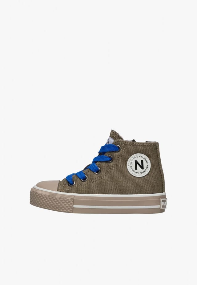 NATURINO YLFAS.Sneakers aus Stoff, Militärgrün