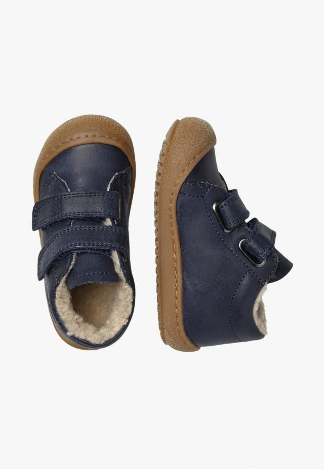 NATURINO RACOON VLLauflernschuhe mit Wollfutter, Blau