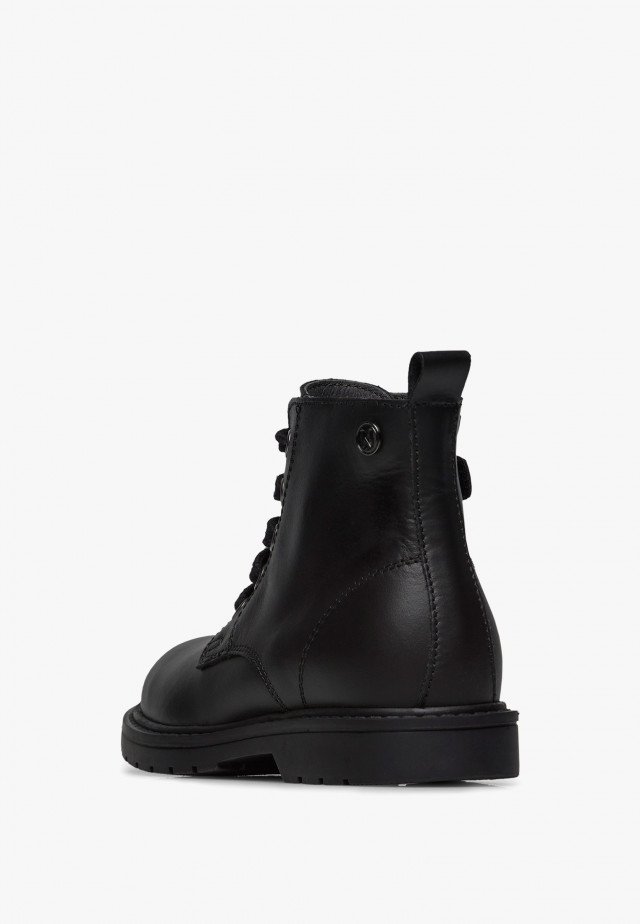 NATURINO BARNETT 2Stiefeletten aus Leder, Schwarz