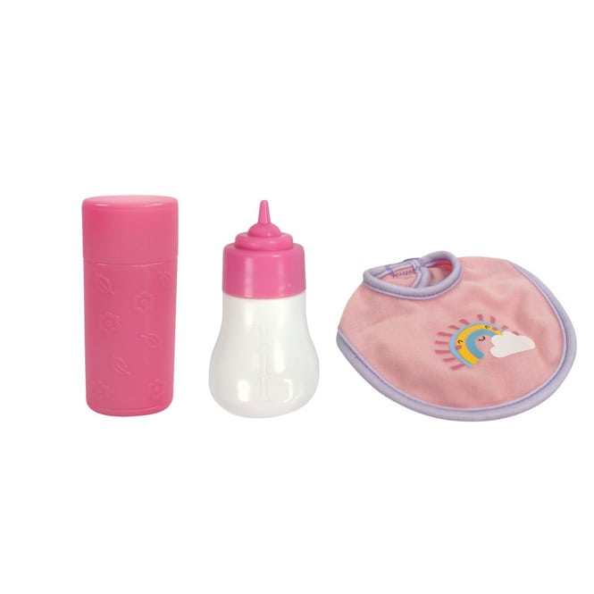 Besttoy - Babypuppe Maggy - mit Fütterzubehör - ca. 33 cm