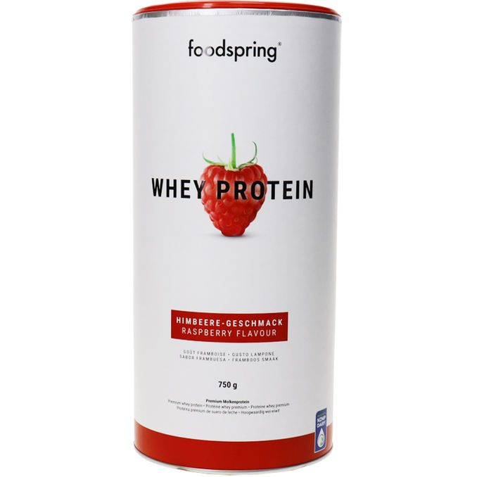 Whey Protein Raspberry, 750g von Foodspring