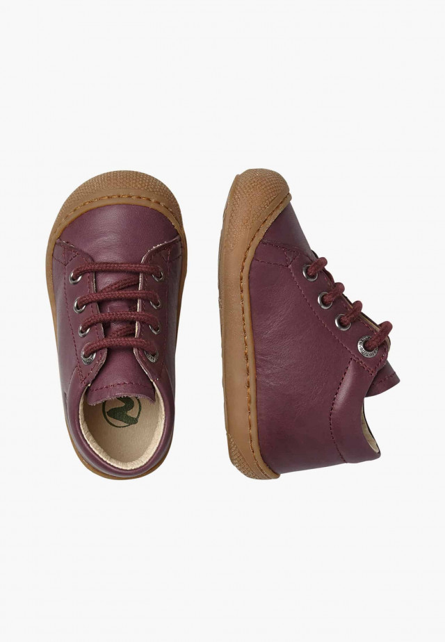NATURINO COCOONLauflernschuhe aus Nappaleder, Violett