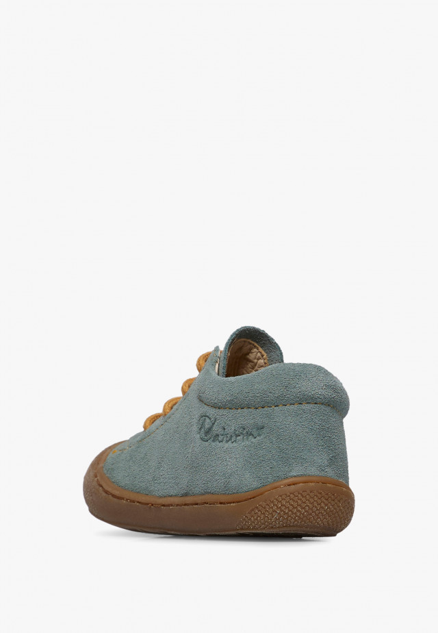 NATURINO COCOONLauflernschuhe aus Veloursleder, Salbei