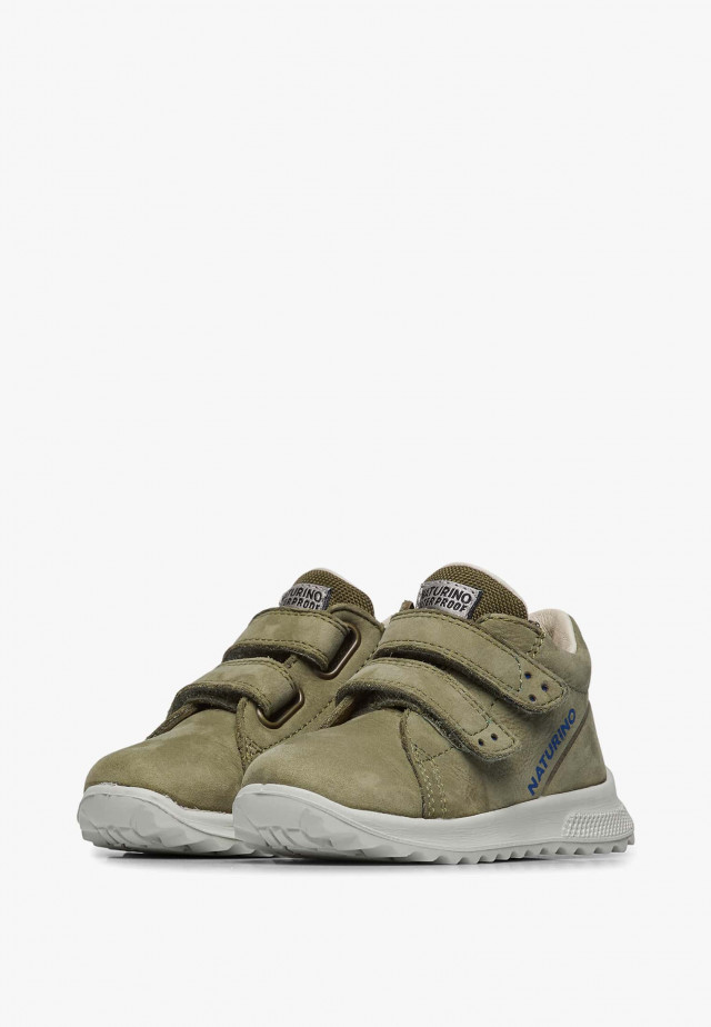 NATURINO PARPAR WPSneakers aus Veloursleder, Militärgrün
