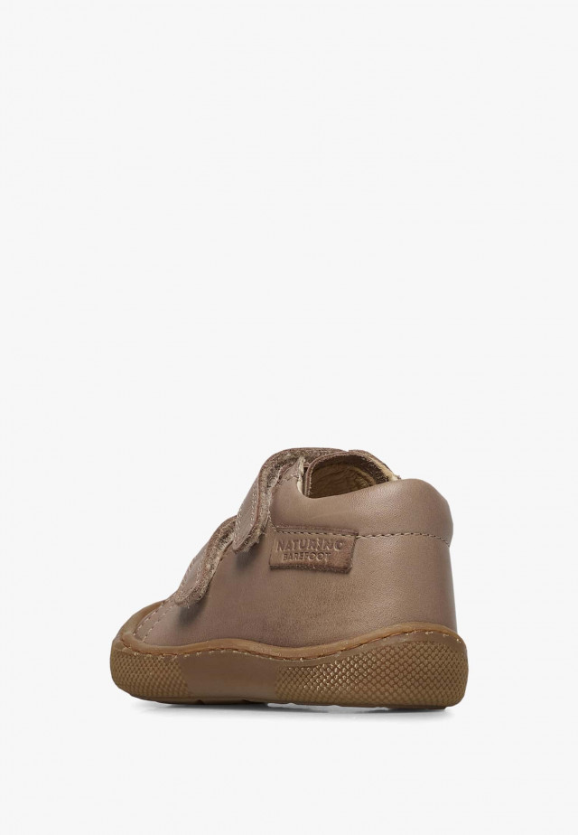 NATURINO AMUR VLBarfußschuhe aus Leder, Taupe