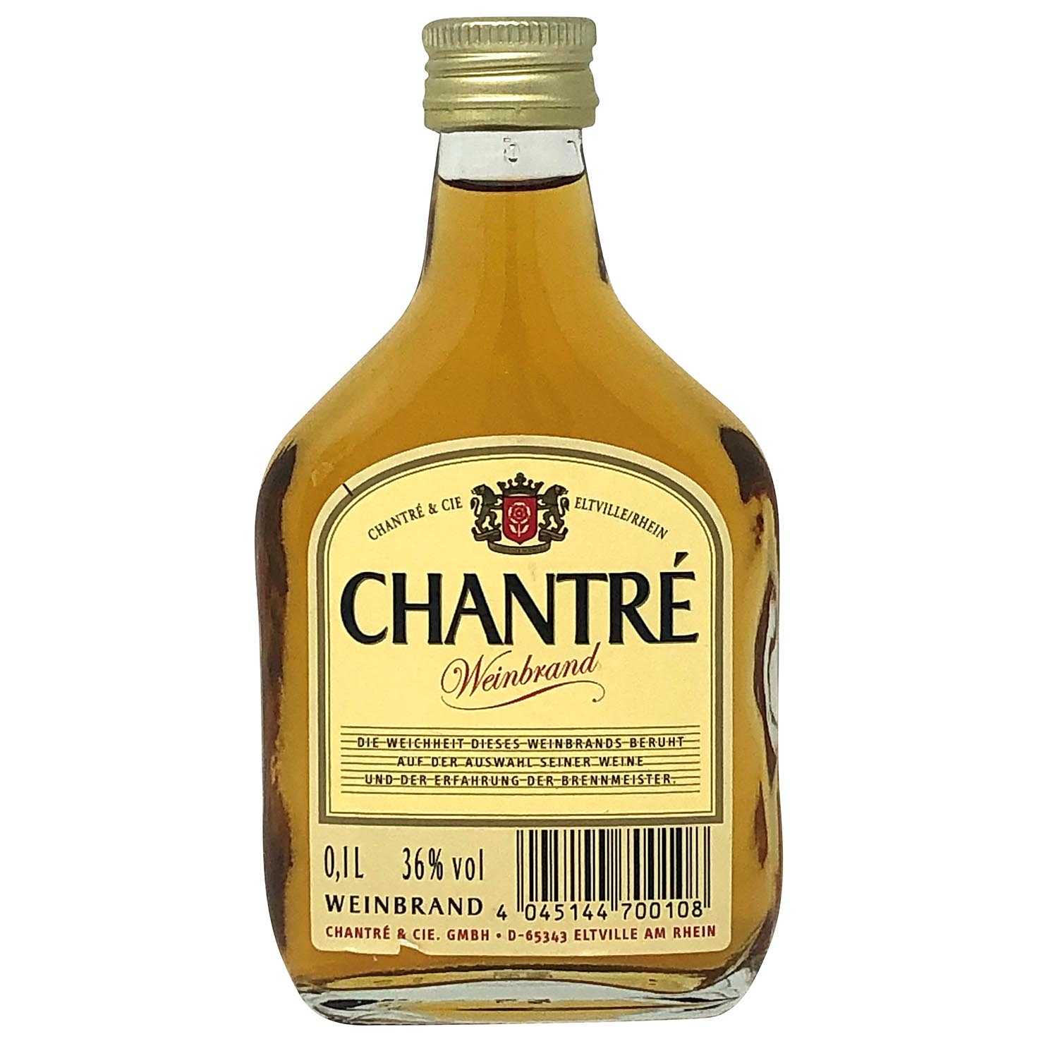 Chantré Weinbrand 36 % Vol. 0,1 Liter