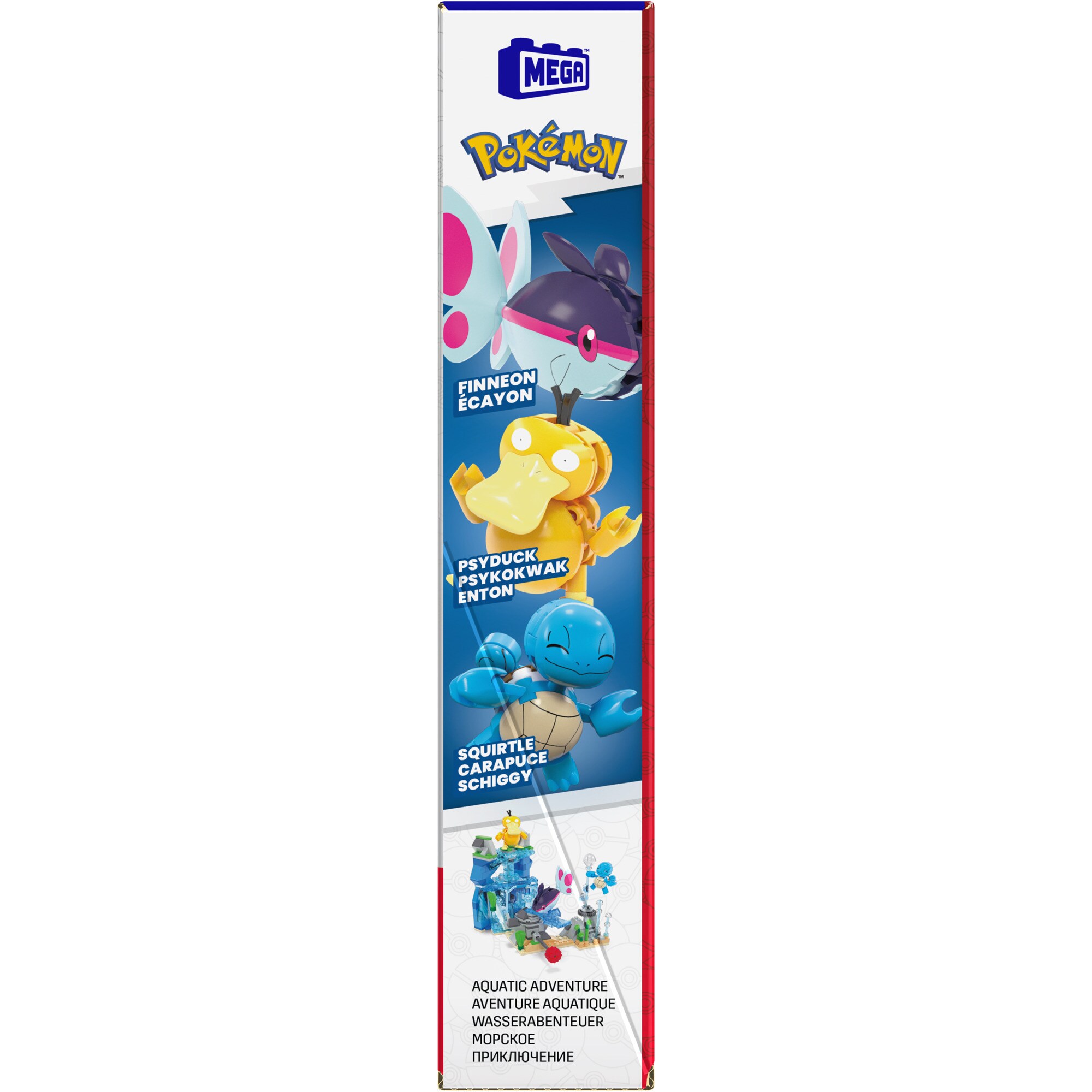 Mattel Konstruktionsspielzeug MEGA Pokémon Wasserabenteuer