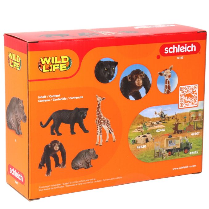 Spielfiguren Set Wildlife, 4-teilig von Schleich