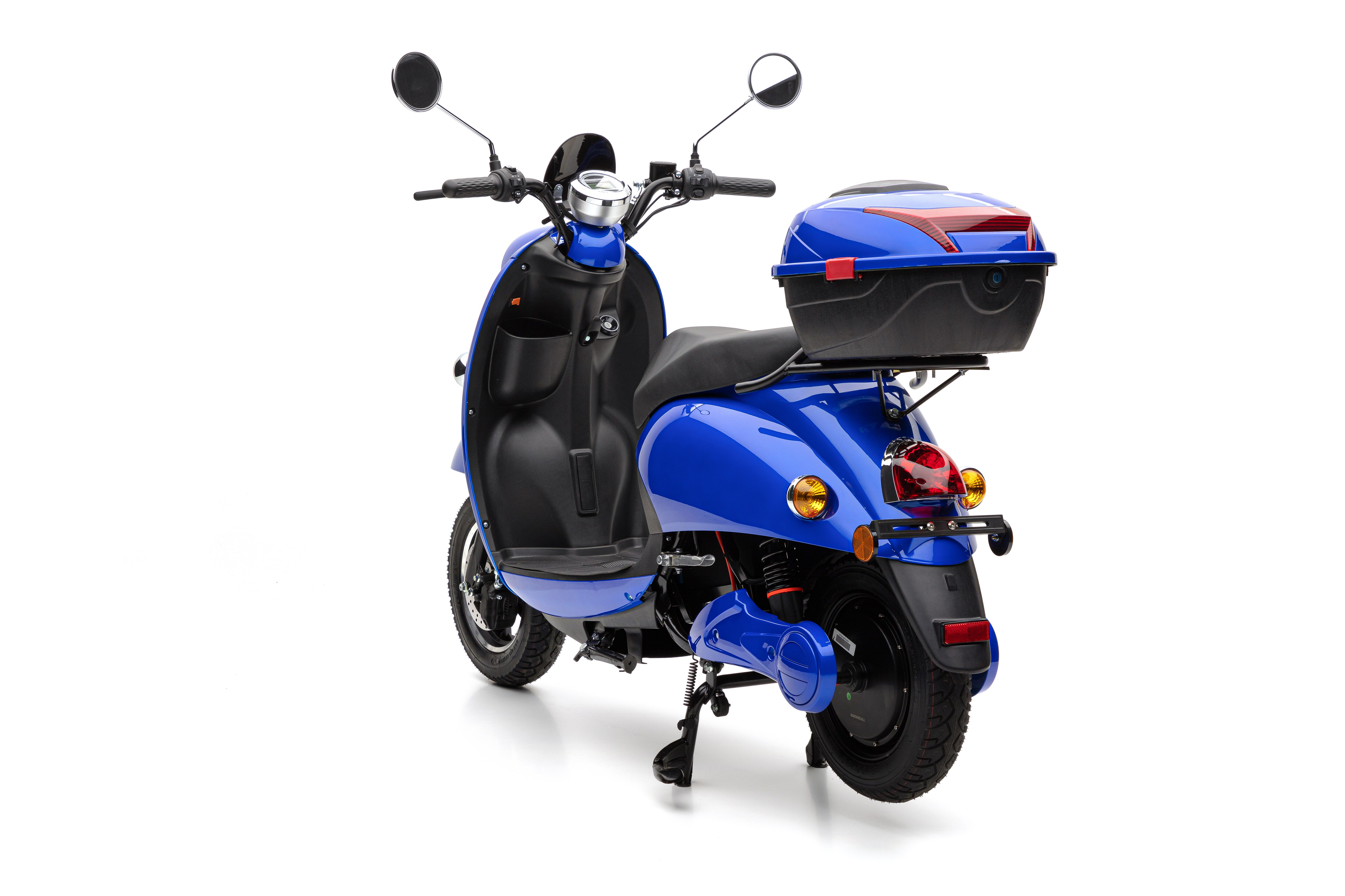 ECONELO EMO E-Roller Blau mit Lithium Batterie