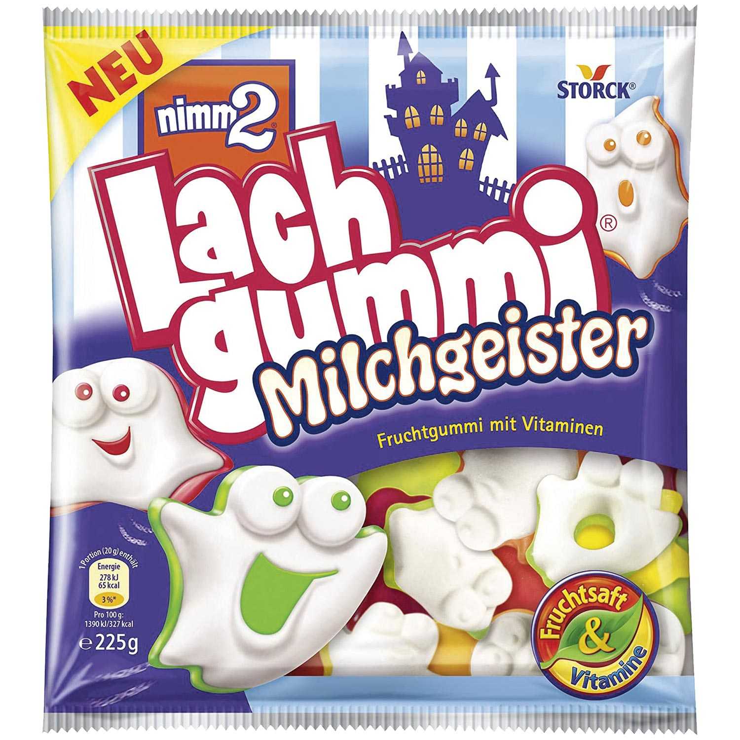nimm2 Lachgummi Milchgeister 225g