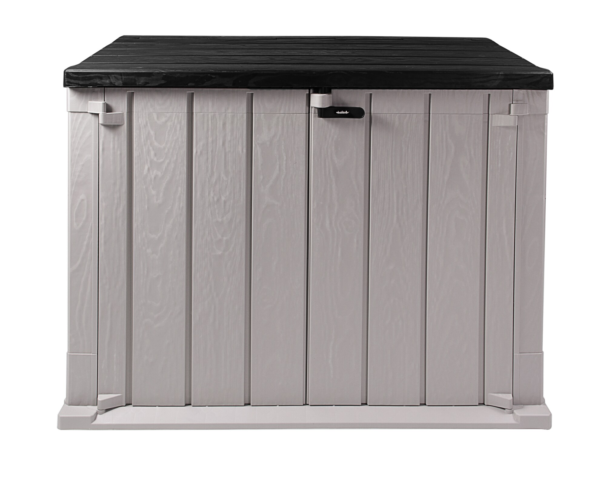 Gartenbox Mülltonnenbox Storer Light grau-anthrazit