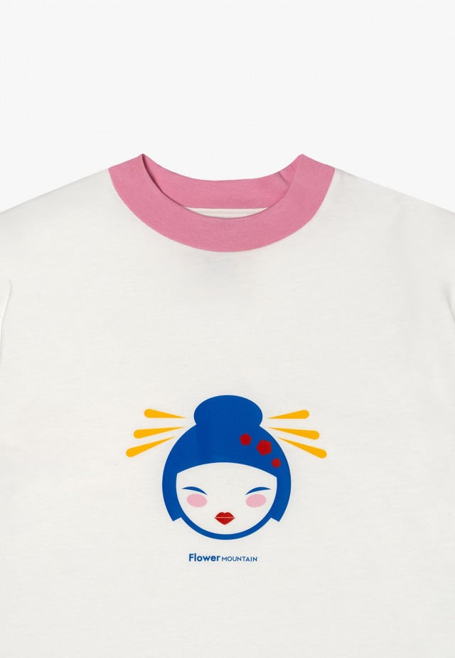 AYUMI-KOKESHIT-Shirt, Creme